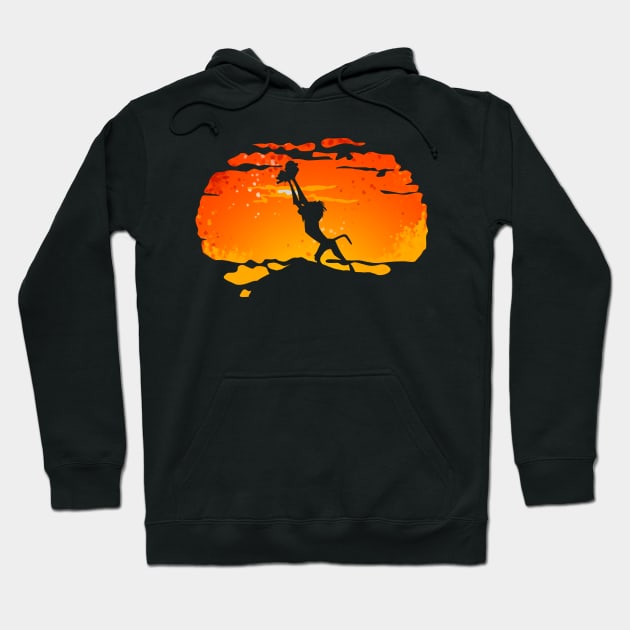 African Sunrise Hoodie by nickbeta